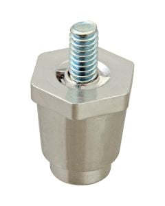Leg (1/4-20, 1"H, Plst, Cp) for Holman