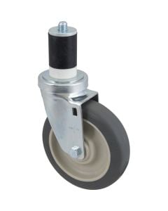 Caster, Stem (5"Od, Swvl, Gray) for Ayrking