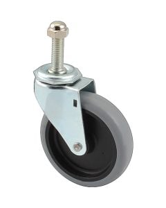 Caster, Stem (4"Od, 1/2-13, Gray) for Lockwood Manufacturing