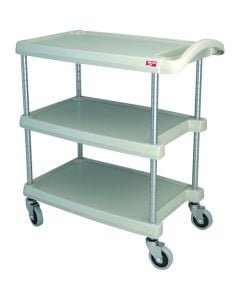 Cart, Utility (3-Shelf, Gray) for Metro