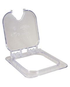 Lid(Ez Access, Sixth, Notch, Clr) for Carlisle Foodservice Products