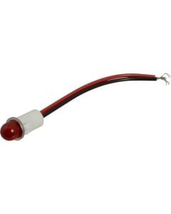Light, Indicator(Red, 250V, 1/2") for Comtec