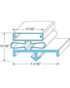 Gasket, Door for Norlake - Part# 037454