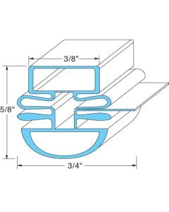 Door Gasket for Master-Bilt - Part# 02-71304